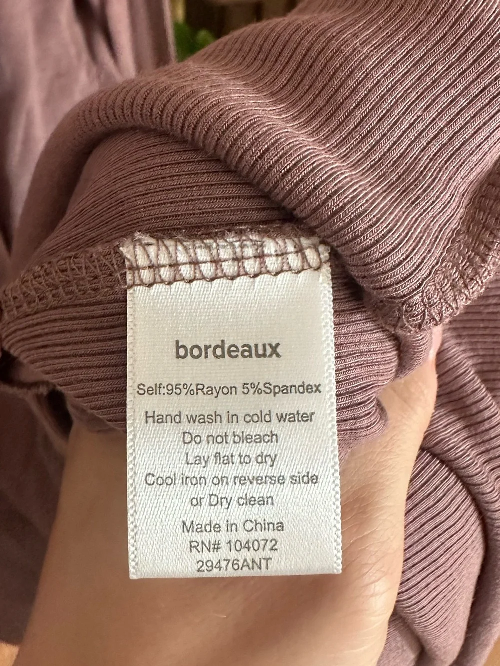 Anthropologie Bordeaux Long-Sleeve Maxi Dress